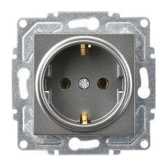 Günsan Eqona Füme Topraklı Priz Mekanizma