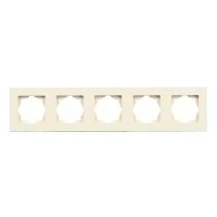 Günsan Eqona Krem Beşli Çerçeve