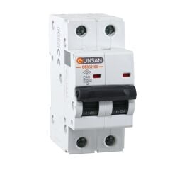 Günsan Valta Otomatik Sigorta 2 Kutup 10kA C Tip 40A