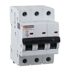 Günsan Valta Otomatik Sigorta 3 Kutup 10kA C Tip 40A