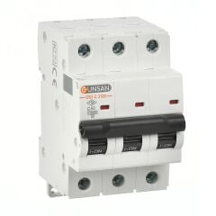 Günsan Valta Otomatik Sigorta 3 Kutup 10kA C Tip 50A