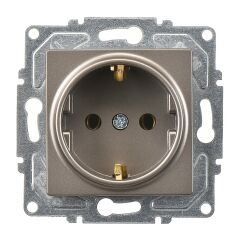 Günsan Eqona Mocha Topraklı Priz Mekanizma