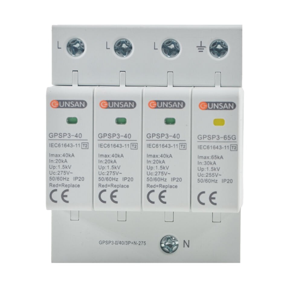 Günsan Valta Parafudr 4 Kutup 3P+N  275 V
