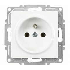 Günsan Visage Beyaz UPS Priz Mekanizma