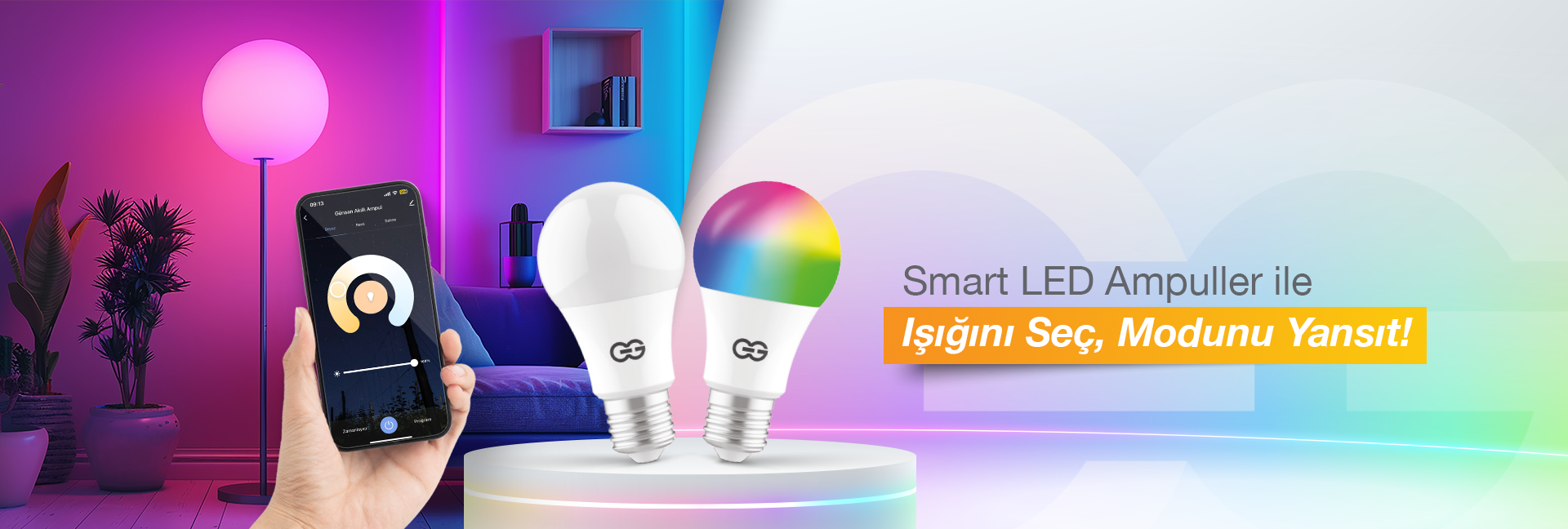 Günsan Akıllı Ampuller