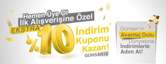 İlk Alışverişe Özel Ekstra %10 İndirim