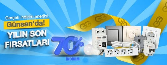%70 Kasım İndirimleri